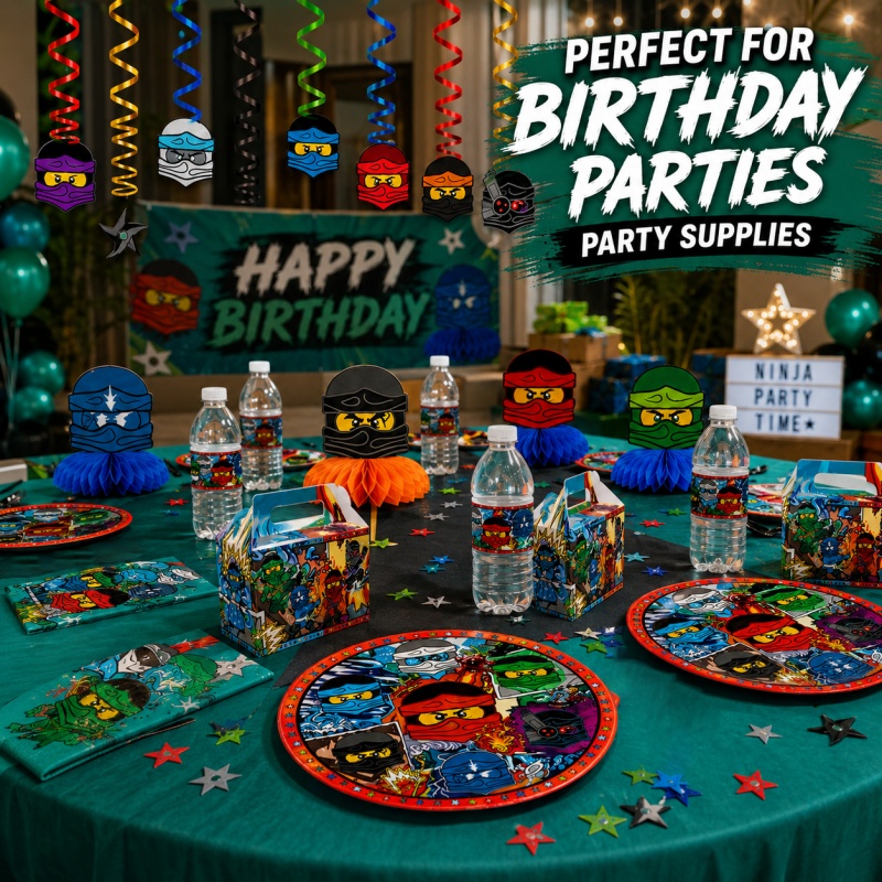 Ninja Combination Birthday Par - Outdoor Adventure Birthday Party ulasan dan harga